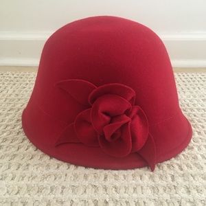 Rosette Cloche Hat